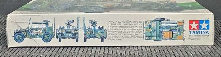 Tamiya 1/35 M151A2 w/TOW Missile Launcher Model Kit #3625A