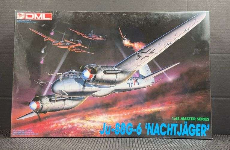 DML Ju-88G-6 Nachtjager 1:48 Scale Model Kit #5509 - Sealed
