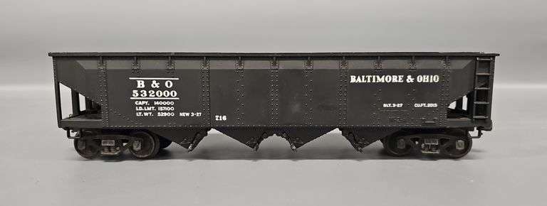 Phenomenal Lionel Prewar O Scale 716 Baltimore & Ohio Hopper Car image
