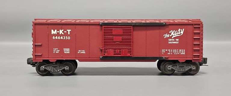 Unrun Lionel Postwar O 6464-350 MKT Katy Box Car image