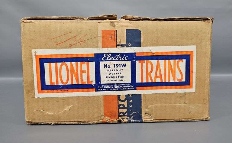 1938 Lionel Prewar O Gauge 191W 226E Freight Set Box ONLY image