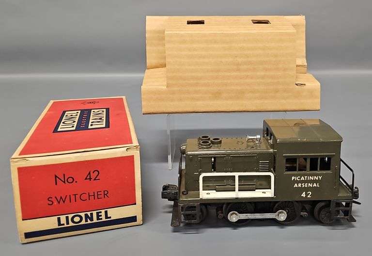 Lionel Postwar O 42 Picatinny Arsenal Switcher in Original Box image