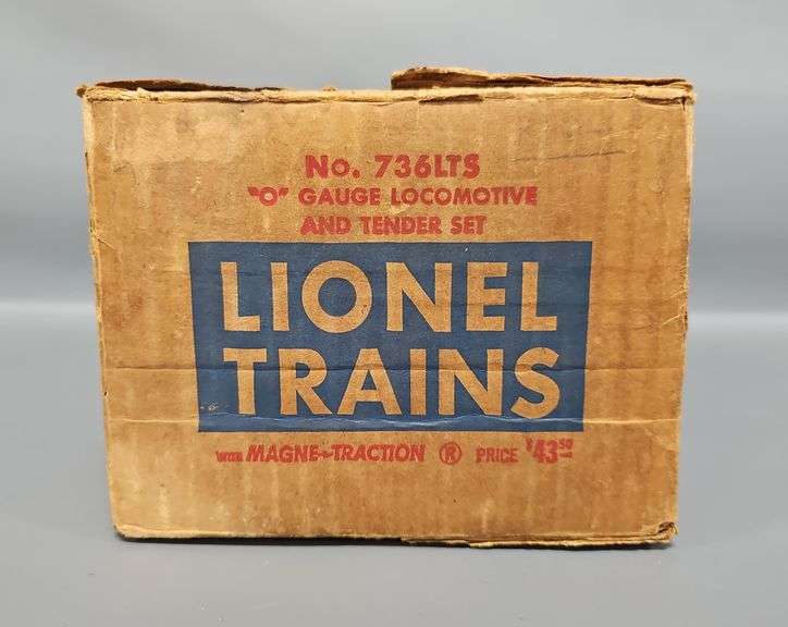 Lionel Postwar O 736 LTS Master Carton image