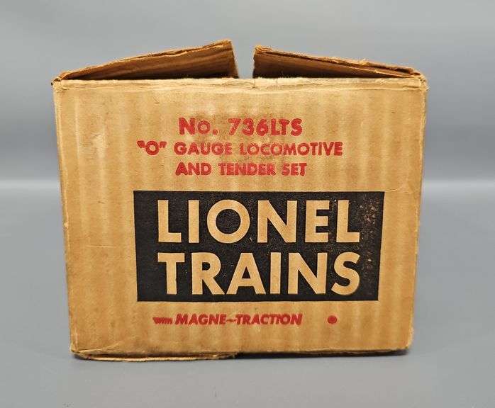 Lionel Postwar O 736LTS Master Carton image