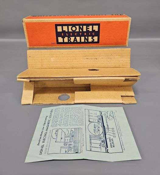 Lionel Postwar O 2460 Operating Work Crane Original Box image