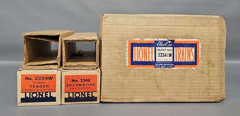Lionel Prewar O Gauge 2224EW Master Carton and Inner Boxes image