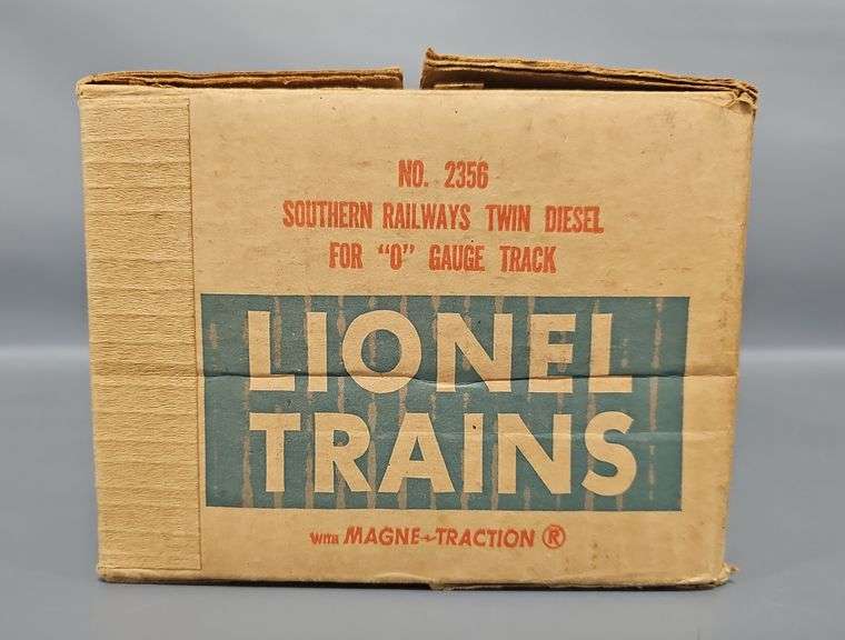 Lionel Postwar O 2356 Southern Railways BRICK Master Carton image