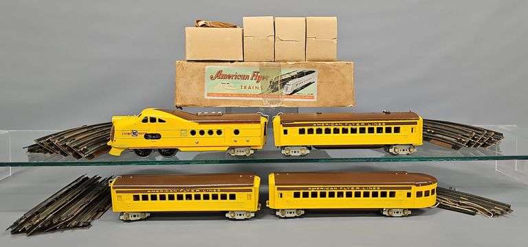 Boxed American Flyer Prewar O 1730 City of Denver Set image