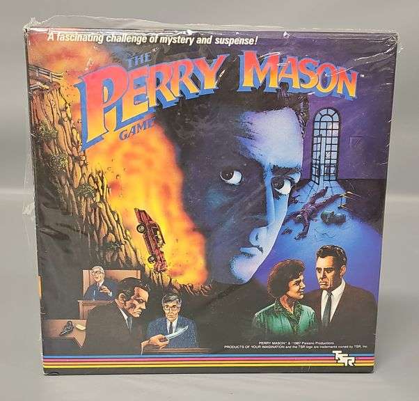 Factory Sealed TSR Perry Mason Game 0800628-439-2 image