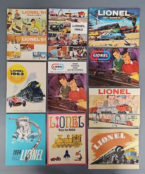 Collection of TenHigh Grade Lionel Trains Consumer Catalogs image