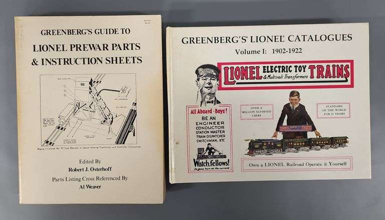 Greenberg's Guide to Lionel Prewar Parts & Instruction Sheets PLUS Catalogues Volume I: 1902-1922 image
