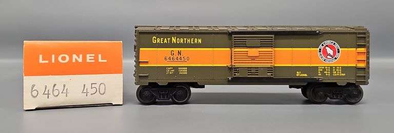 Unrun Lionel Postwar O 6464-450 Great Northern in Original Box image