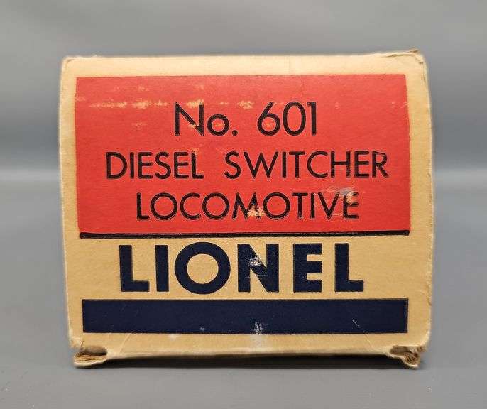 Lionel Postwar O 601 Diesel Switcher Locomotive Original Box Only image