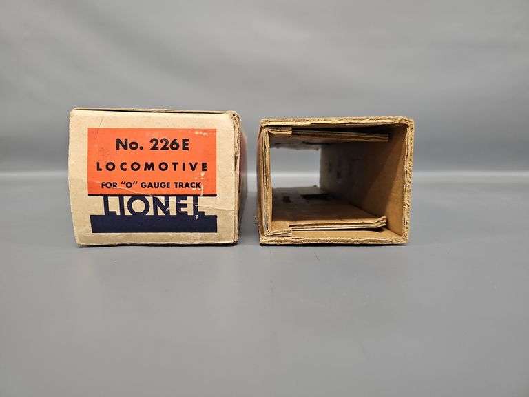 Lionel Prewar O Gauge 226E Locomotive Original Box and Insert image