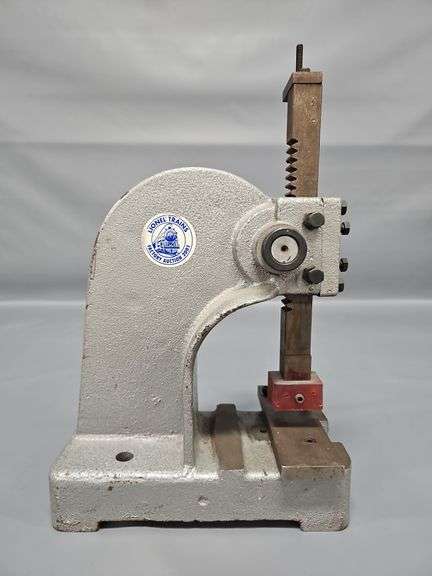 Lionel Trains 2001 Factory Auction Benchtop Arbor Press image