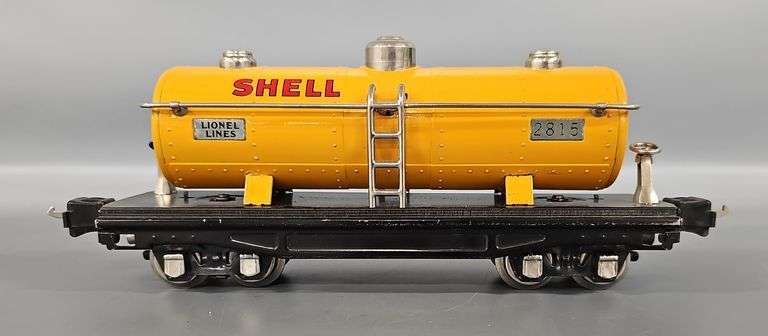 Lionel Prewar O Gauge Orange 2815 Shell Tank Car image