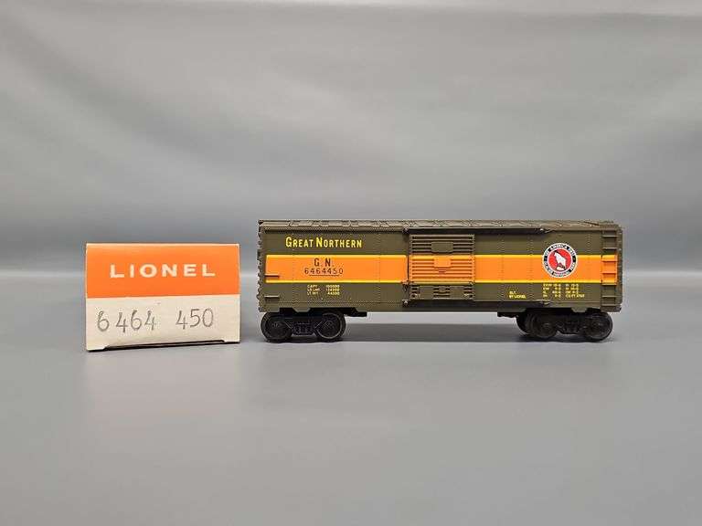 Unrun Lionel Postwar O 6464-450 Great Northern in Original Box image