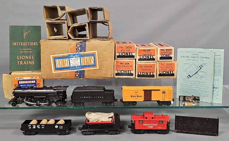 Scarce Early Lionel Postwar O Boxed 3103W promotional Steam Freight Set image