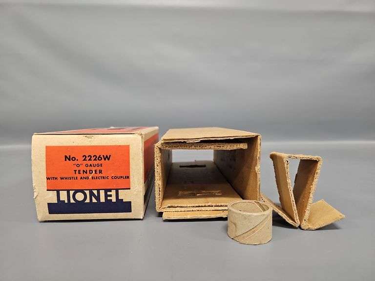 Lionel Prewar O Gauge 2226W Tender Original Box and Original Inserts image