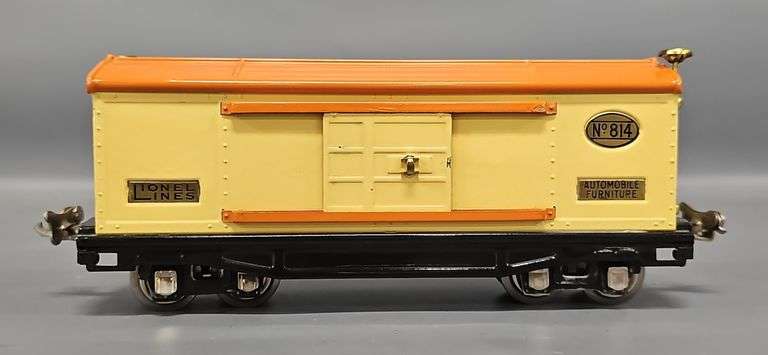 Lionel Prewar O Gauge 814 Automobile Furniture Box Car image