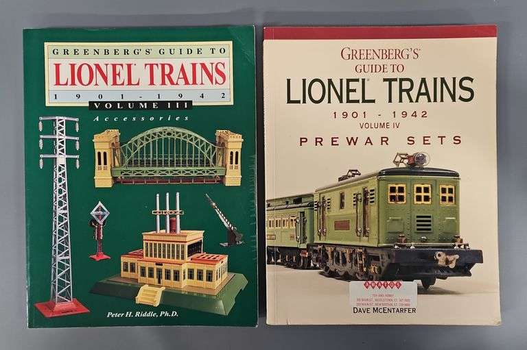 Greenberg's Guide to Lionel Trains Vol. III & IV Books image