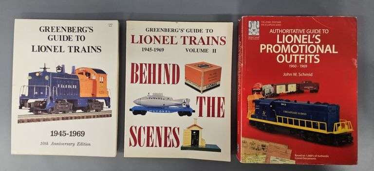 Three Lionel Train Reference Books image