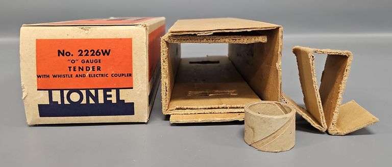 Lionel Prewar O Gauge 2226W Tender Original Box and Original Inserts image