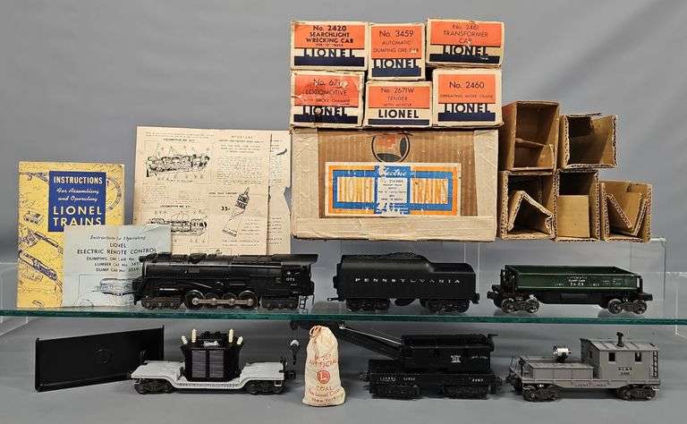 Boxed Lionel Postwar O 2143WS Steam Freight Set image
