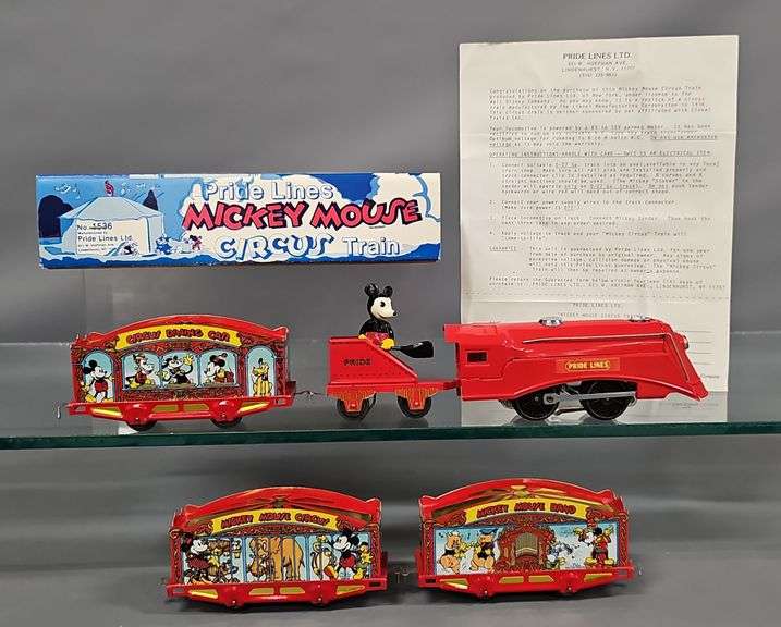 Pride Lines Mickey Mouse Circus Train Set CT-1 in Original Box image