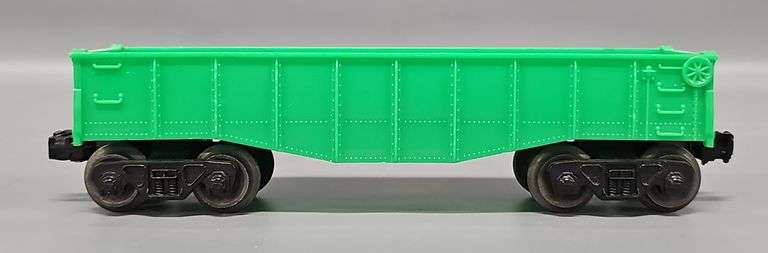 Scarce Lionel Postwar O Unstamped 6142 Translucent Green Gondola image