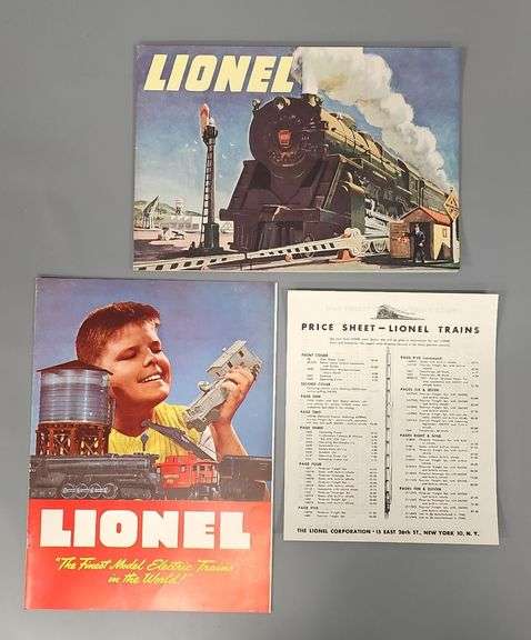 Lionel Postwar 1946 and 1947 Consumer Catalogs image