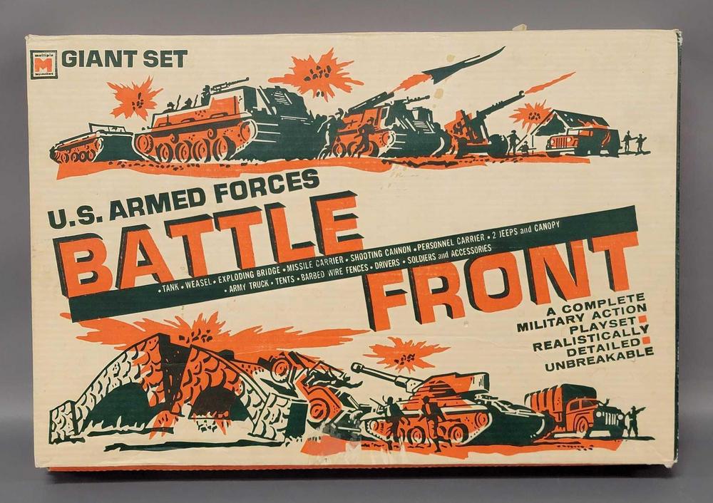 MPC Giant Set No. 3002 US Armed Forces Battle Front complete in original box