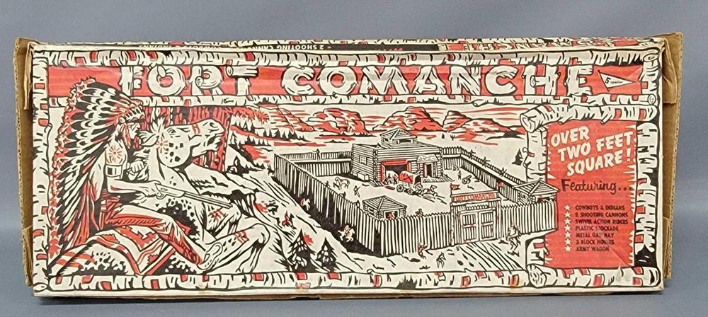 T. Cohn Superior Fort Comanche 747 Play Set in original box