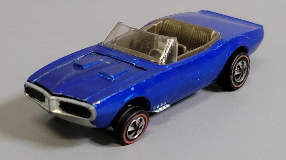 Hot Wheels Redline Blue US Custom Firebird