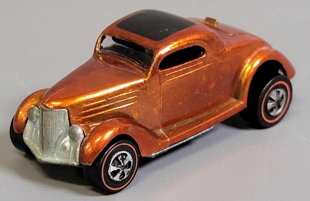Hot Wheels Redline Orange Classic 36 Ford Coupe