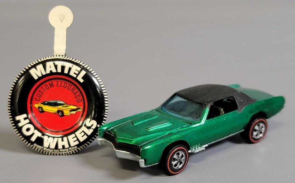Hot Wheels Redline Green Hong Kong Custom Eldorado