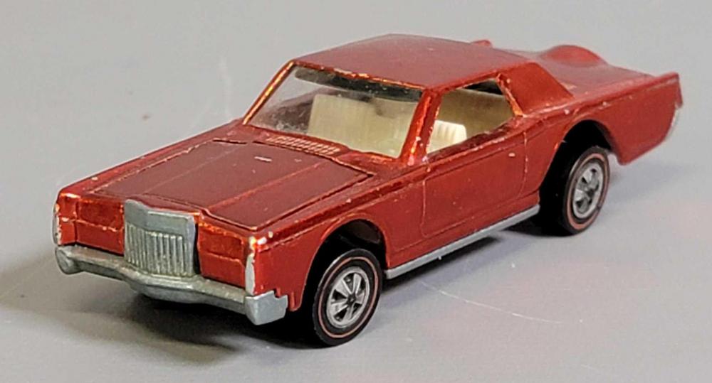 Hot Wheels Redline Red Custom Continental Mark III