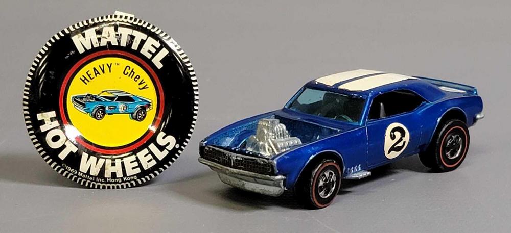 Hot Wheels Redline Blue Heavy Chevy