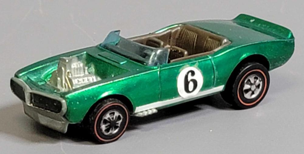 Hot Wheels Redline Fgreen Light My Firebird