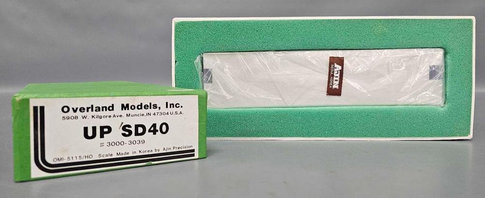 Mint OMI Overland HO brass Union Pacific SD40 diesel locomotive in original box 5115