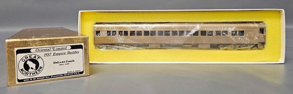 Oriental Limited Great Northern HO brass 1937 Empire Builder DeLuxe coach in original box