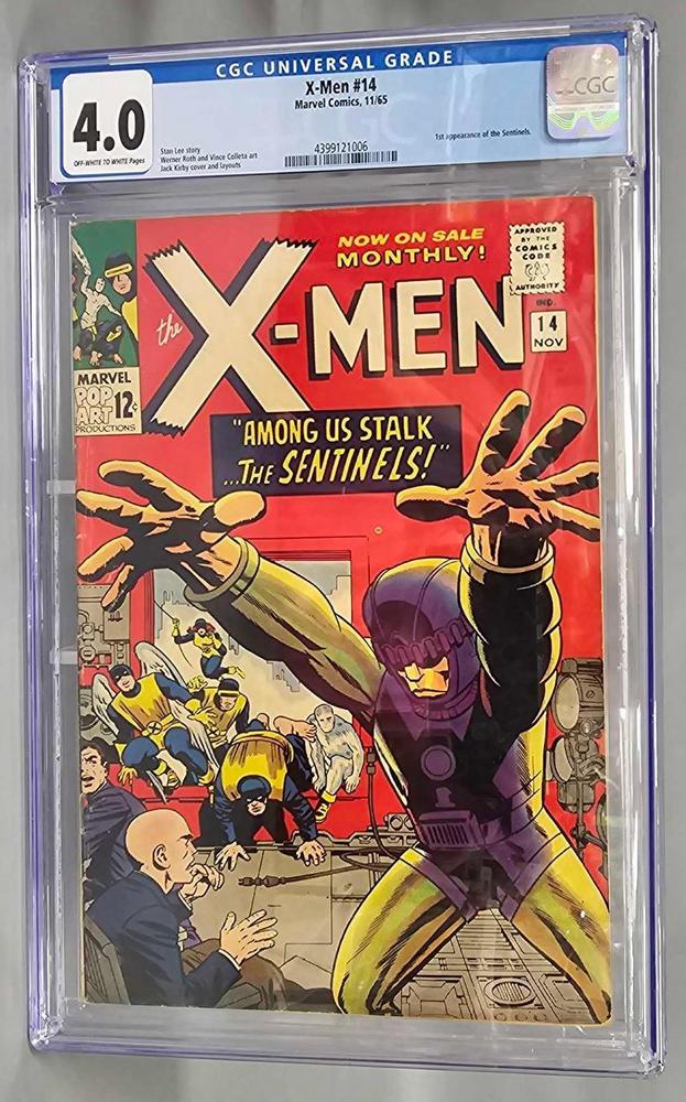 Marvel X-Men 14 CGC 6.0 1st appearance of The Sentinels