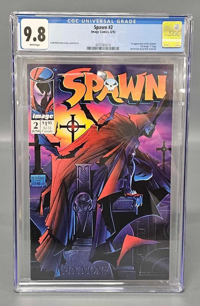 Spawn 2 CGC 9.8 1st Violator