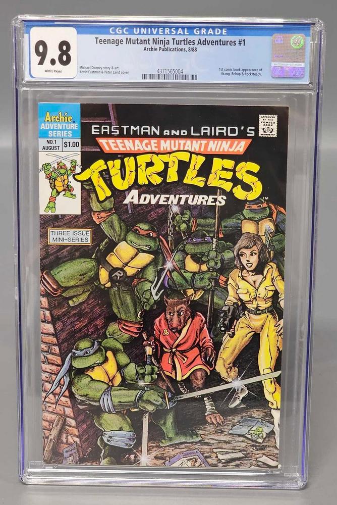 Teenage Mutant Ninja Turtles Adventures 1 CGC 9.8