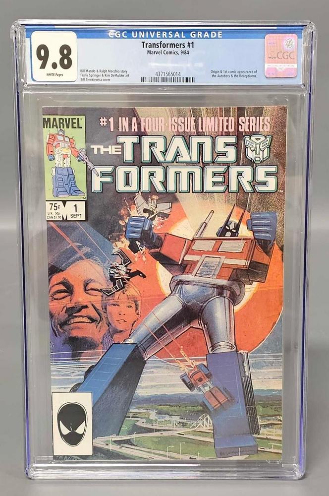 Transformers 1 CGC 9.8