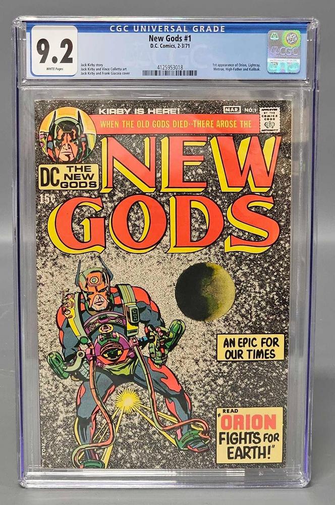 New Gods 1 CGC 9.2 1st Orion
