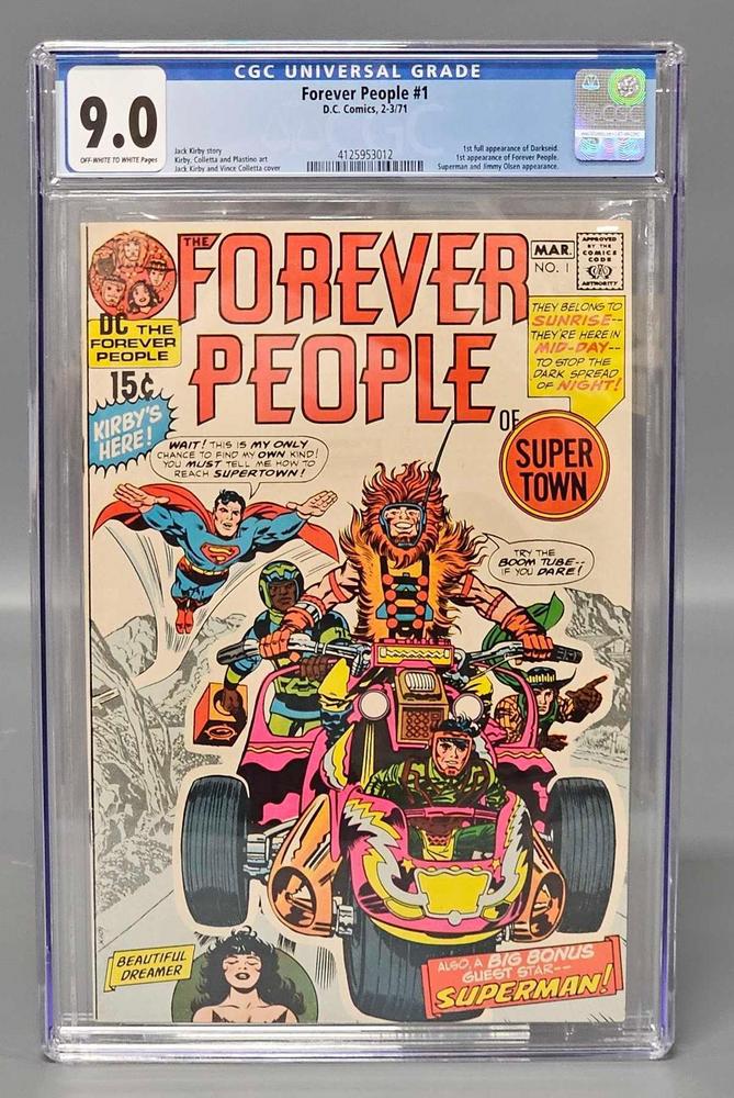 Forever People 1 CGC 9.0 1st Darksied