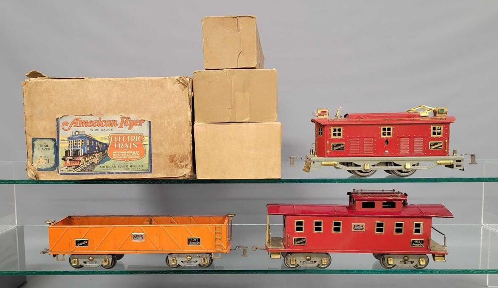 Boxed American Flyer 1471 Trailblazer electric freight set