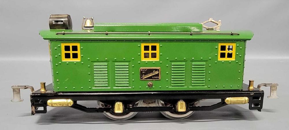 American Flyer wide gauge late single 1 number board 4644 for department store Trail Blazer set