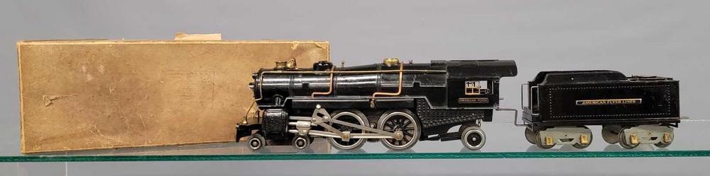 American Flyer wide gauge  4692XR/C steam locomotive with 4671 tender Japanned finish